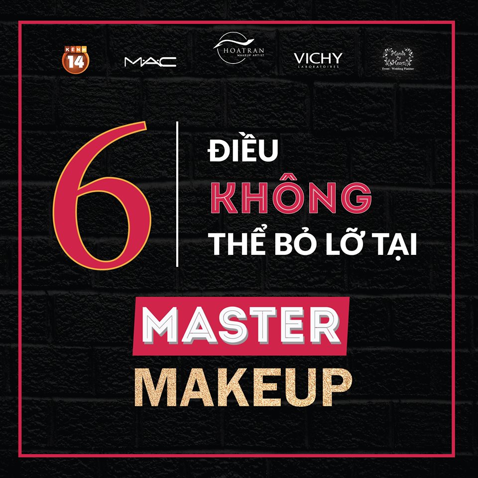 6 Điều không thể bỏ lỡ tại Master Makeup 2019 Hà Nội