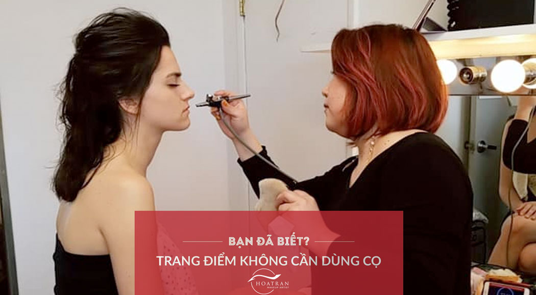 Khoá học Airbrush makeup HoaTranMakeup